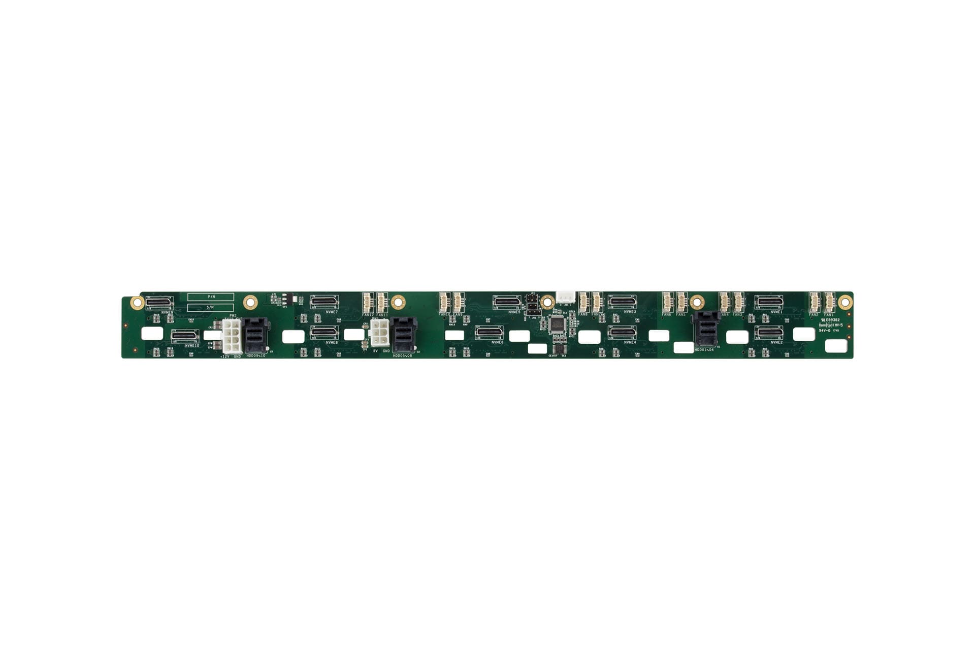 Backplane - server system assembly
